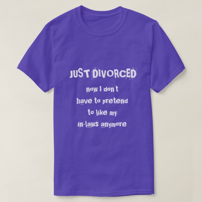 precis frånskilt t-shirt (Design framsida)