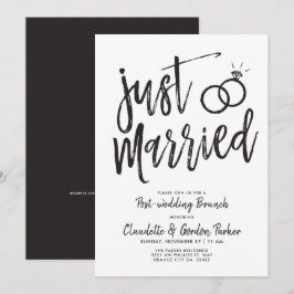 Precis Gift Skript Efterbröllopsbrunch | Party Inbjudningar