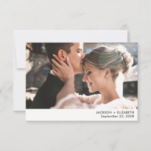 Precis gifta modern elopement fototillkännagivande