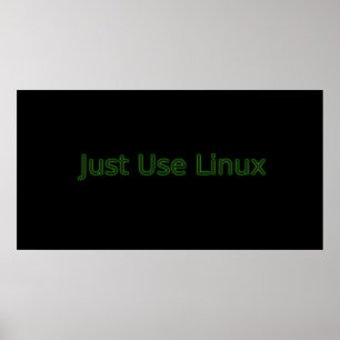 Precis gör användalinuxen ett påstående! poster