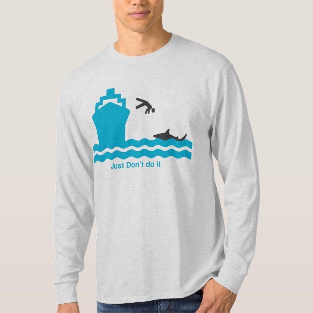 Precis gör inte det tee shirt (Framsida)