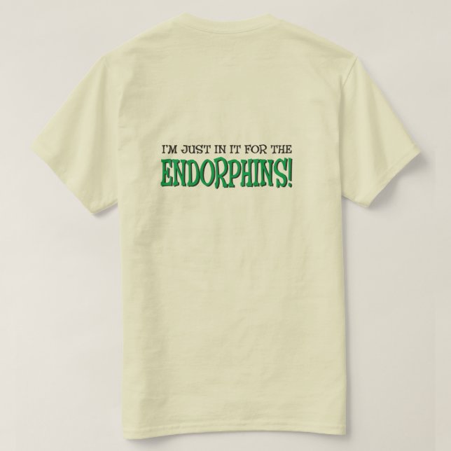 Precis i det för Endorphinsspringerskjortan Tee (Design baksida)