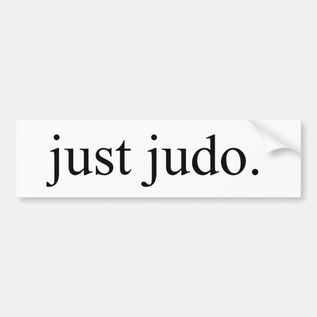 Precis Judo Bildekal (Framsidan)