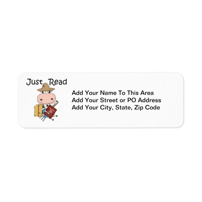 Precis läst returadress etikett (Framsidan)