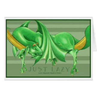 Precis lat hälsningskort