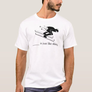 Precis likt skida tee shirt