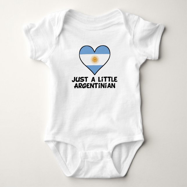 Precis lite en argentinare tee (Framsida)