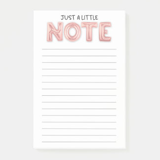 Precis lite en notera: Posta den noterar Post-it Block