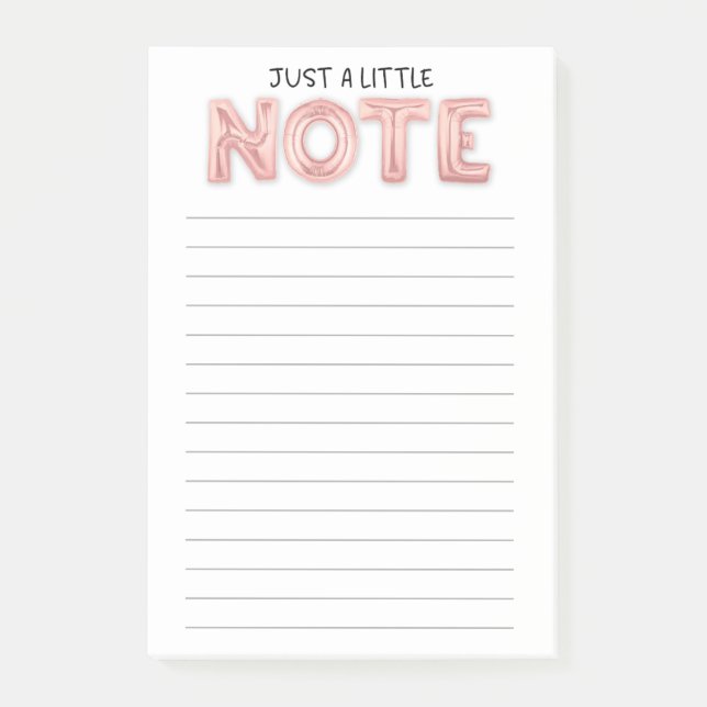Precis lite en notera: Posta den noterar Post-it Block (Framsida)