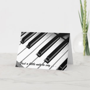 Precis lite får en noteramusik det väl kortet kort