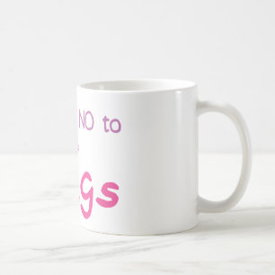 Precis något att säga inte (rosor) kaffemugg
