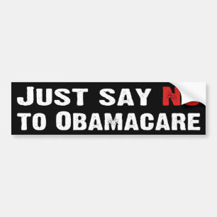 Precis något att säga inte till Obamacare Bildekal