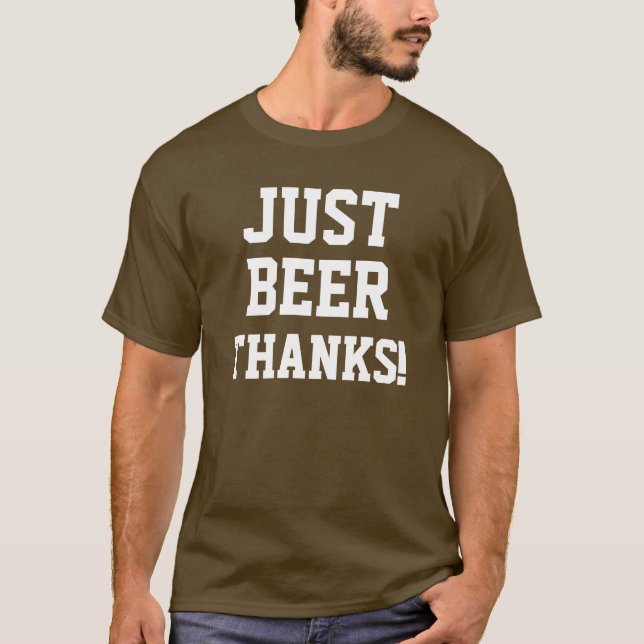 PRECIS ÖLTACK! /White Tee Shirt (Framsida)