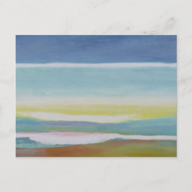 Precis ovanför havet - jämna 2004 vykort (Framsida)