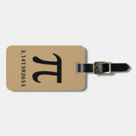 Precis Pi, ingenting mer Bagagebricka