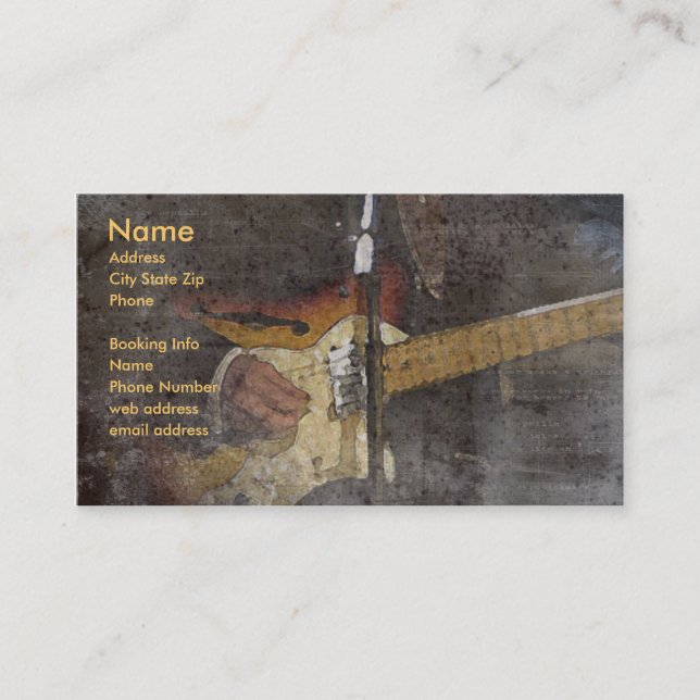 Precis Pickin Visitkort (Framsida)