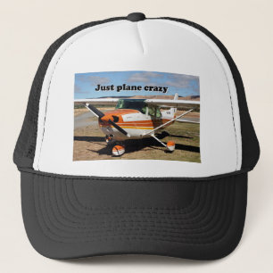 Precis plant galet: Cessna Skyhawk flygplan Truckerkeps