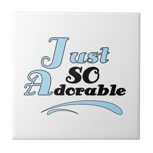 Precis så förtjusande kakelplatta (Framsidan)