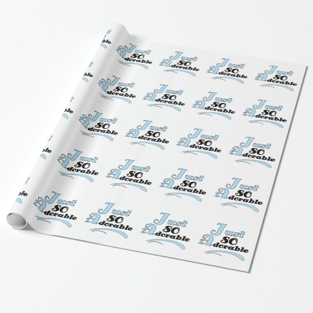 Precis så förtjusande presentpapper (Utrullad)