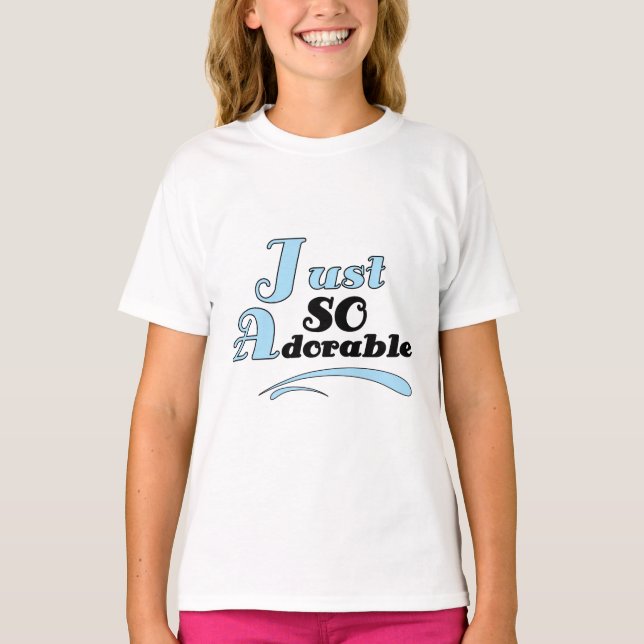 Precis så förtjusande t shirt (Framsida)