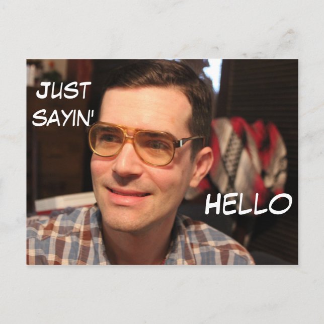 Precis Sayin A roligtvykort Helg Vykort (Framsida)