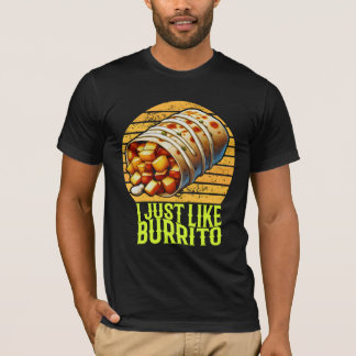 Precis som burrito t shirt