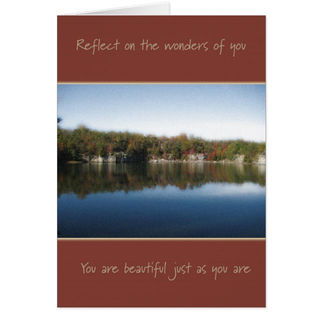 Precis som dig var (för kvinna) hälsningskort (Framsidan)