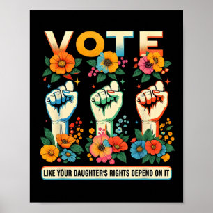 Precis som din dotters Höger beror på hur det händ Poster