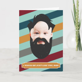 Precis som du| Photo Fars dag Card Kort