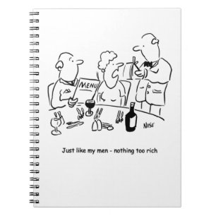 Precis som min manar. Inget för riken Anteckningsbok