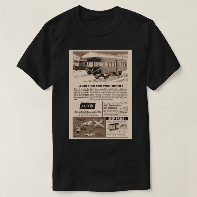 Precis som Sak! - Airfix 2 T Shirt (Design framsida)