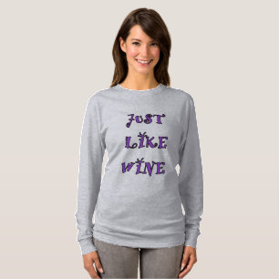 PRECIS SOM VIN kvinnors långärmad T-Shirt