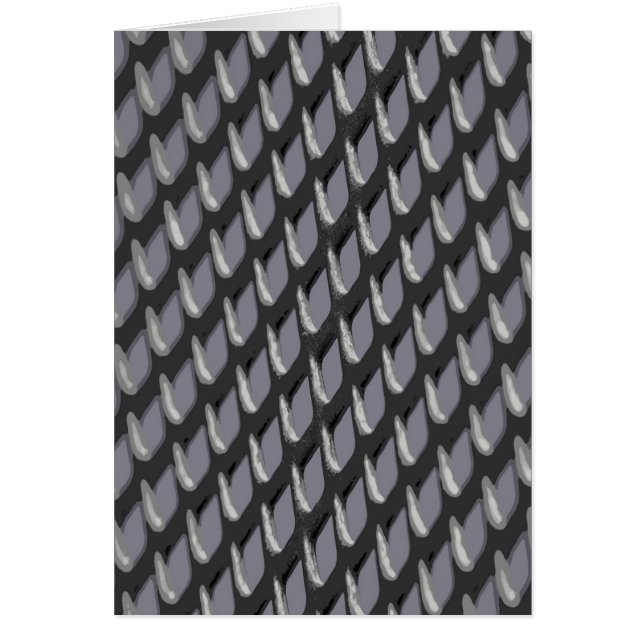 Precis spisgallermetalldelning hälsningskort (Framsidan)