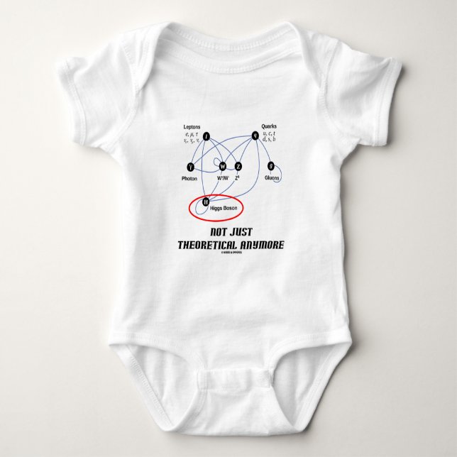 Precis teoretisk Higgs Boson inte Anymore T-shirt (Framsida)