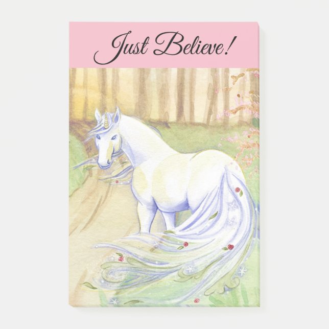 Precis tro Unicorn Post-it Block (Framsida)
