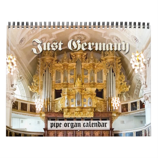 Precis Tysklandet - leda i rör organkalendern Kalender (Omslag)