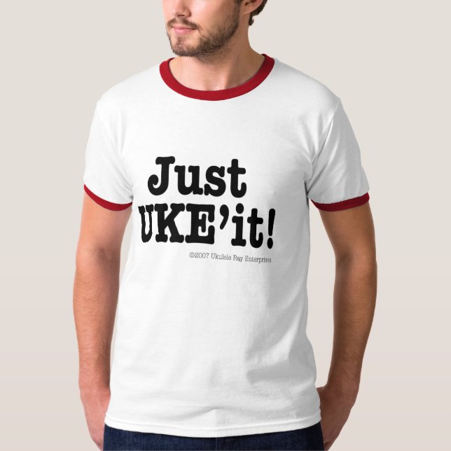 Precis UKE'it formgivare T T-shirt (Framsida)
