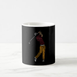 Precision Balans Konsekvens Golf Typografi Lek Magisk Mugg