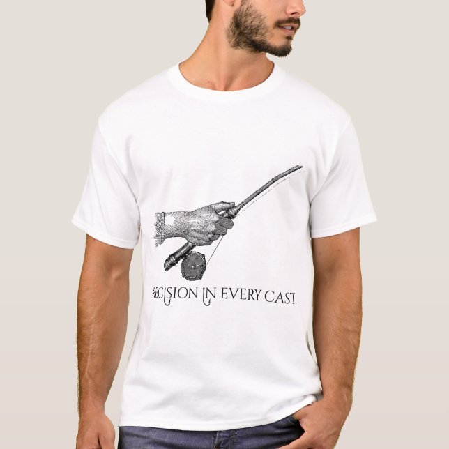 Precision i varje gjutning t shirt (Framsida)
