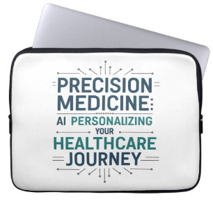 Precision Medicine - AI anpassar hälsovården Laptop Fodral