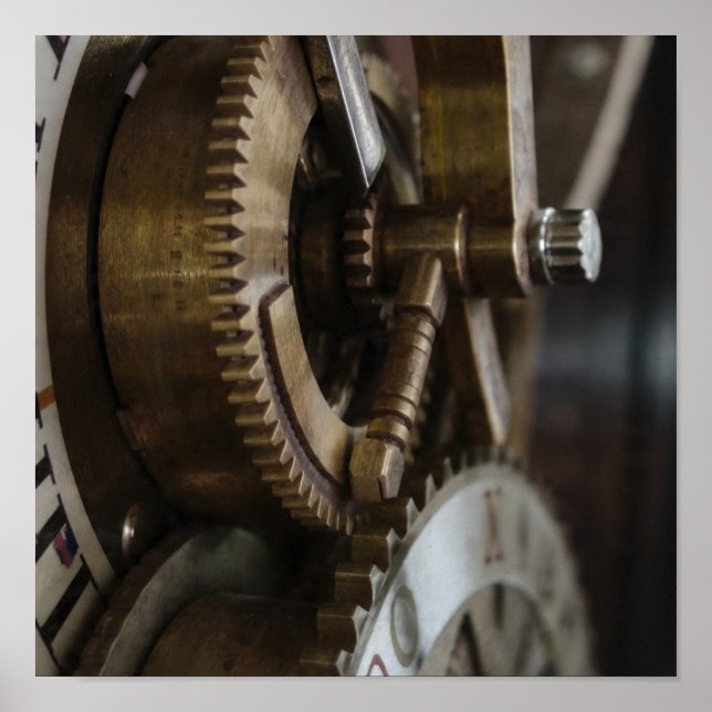 Precision Release: Clock Tower Escape Wheel Poster (Framsidan)