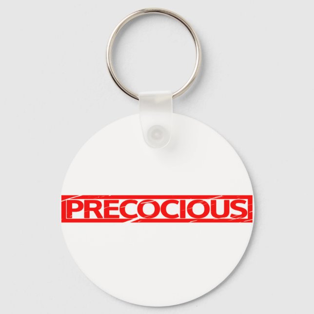 Precocious Frimärke Nyckelring (Framsida)
