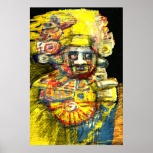 Precolumbian gud poster