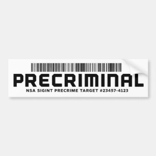 Precriminal bildekal