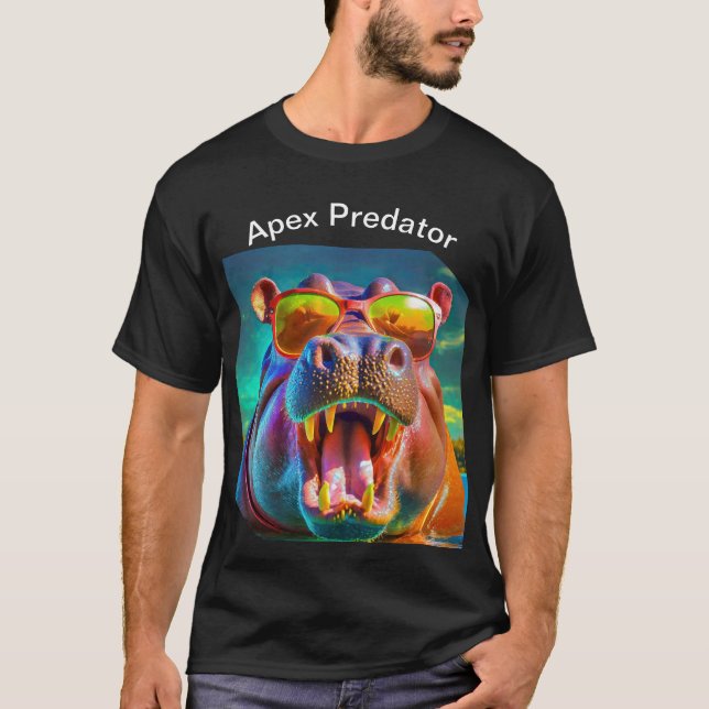 Predator Hippo T Shirt (Framsida)