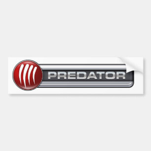 Predator Inc. Gear-logotyp Bildekal