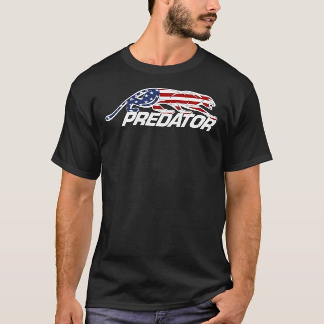 PREDATOR LOGOTYP FÖRENADE STATER Classic T-Shirt (Framsida)