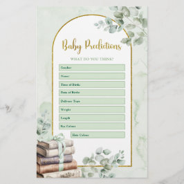 Predictions Games i Greenery Storybook Baby