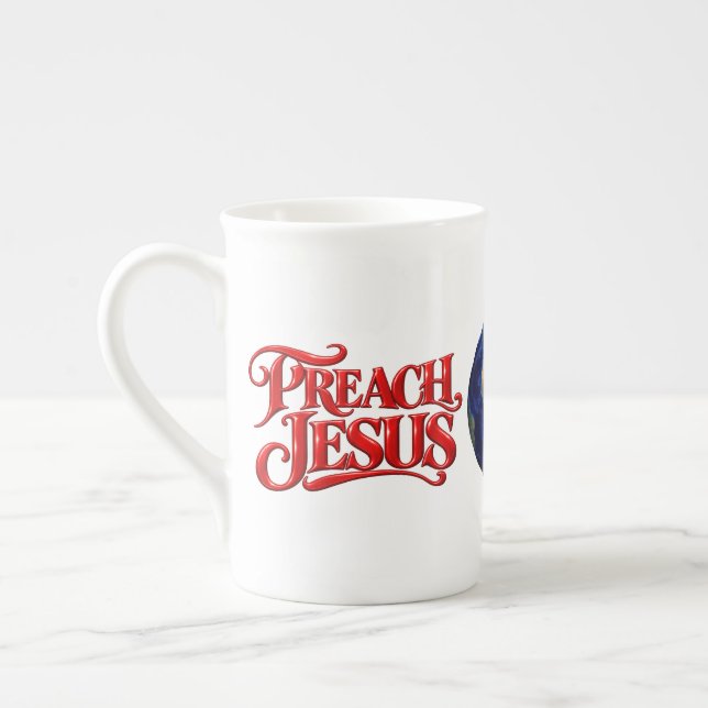 Predika Jesus Benporslin Mugg (Vänster)