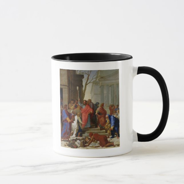 Predikanen av St Paul på Ephesus, 1649 Mugg (Höger)